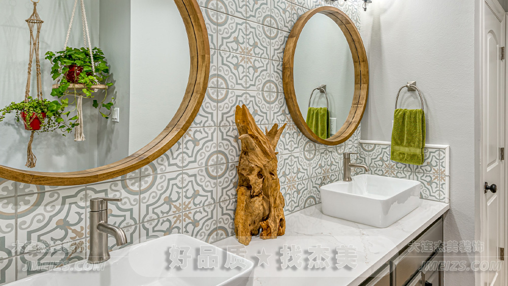 大連裝飾裝修設計之輕奢浴室